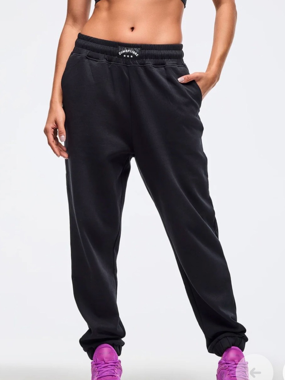 Unisex Zumba Fitness black Joggers